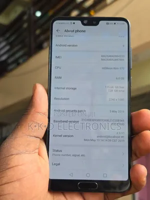 Huawei P20 Pro 128 GB Black