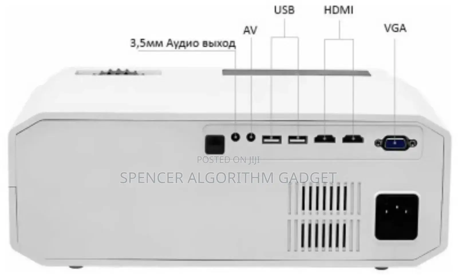 Projector 8000lumen Hq9 Everycom( Basic Version)