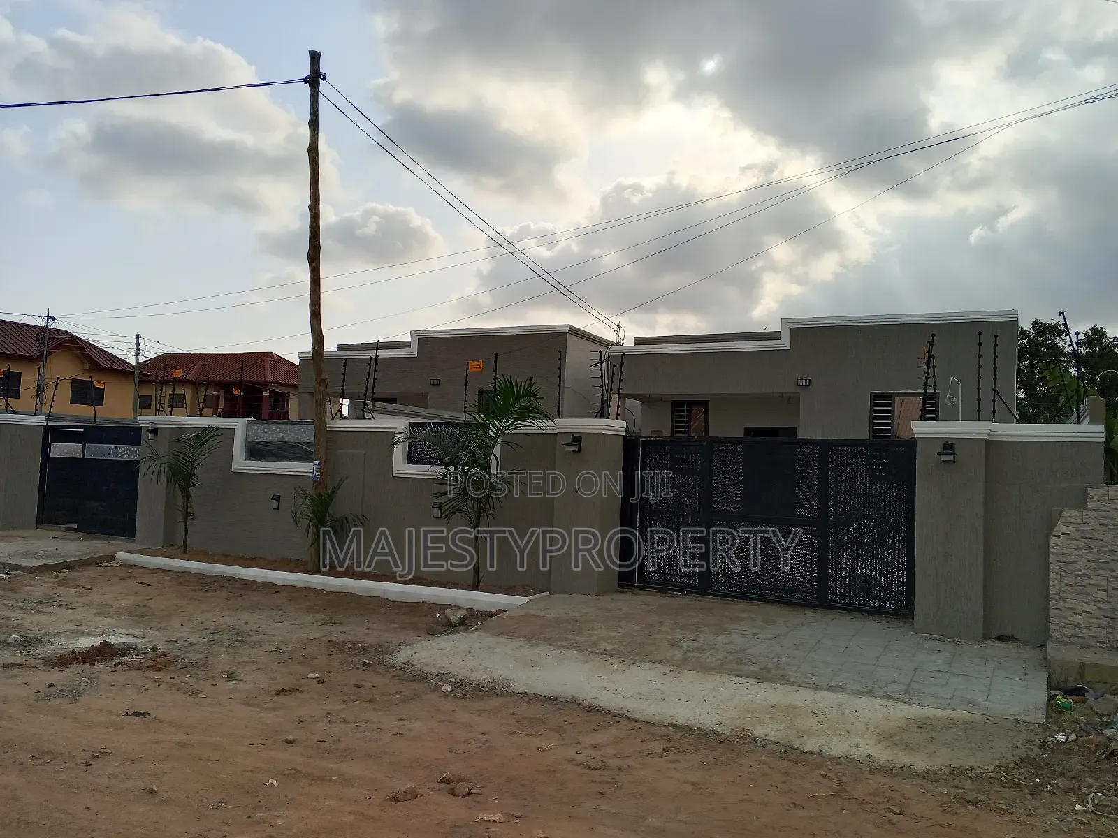 Newly Built 4 Bedrooms Self Compound for Sale at Spintex