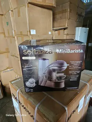 Soltazza Minibarista Single-Serve Espresso and Coffee Machine