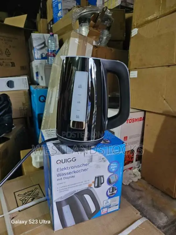 Quigg Electronic Kettle With Display
