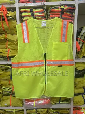 Quality Reflective Mesh Safety Vest Top Pocket