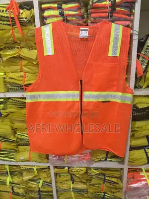 Quality Reflective Mesh Safety Vest Top Pocket