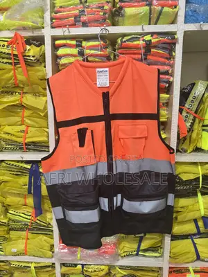 Comfort Industrial Commercial Heavy Duty Reflective Safety Top Vest