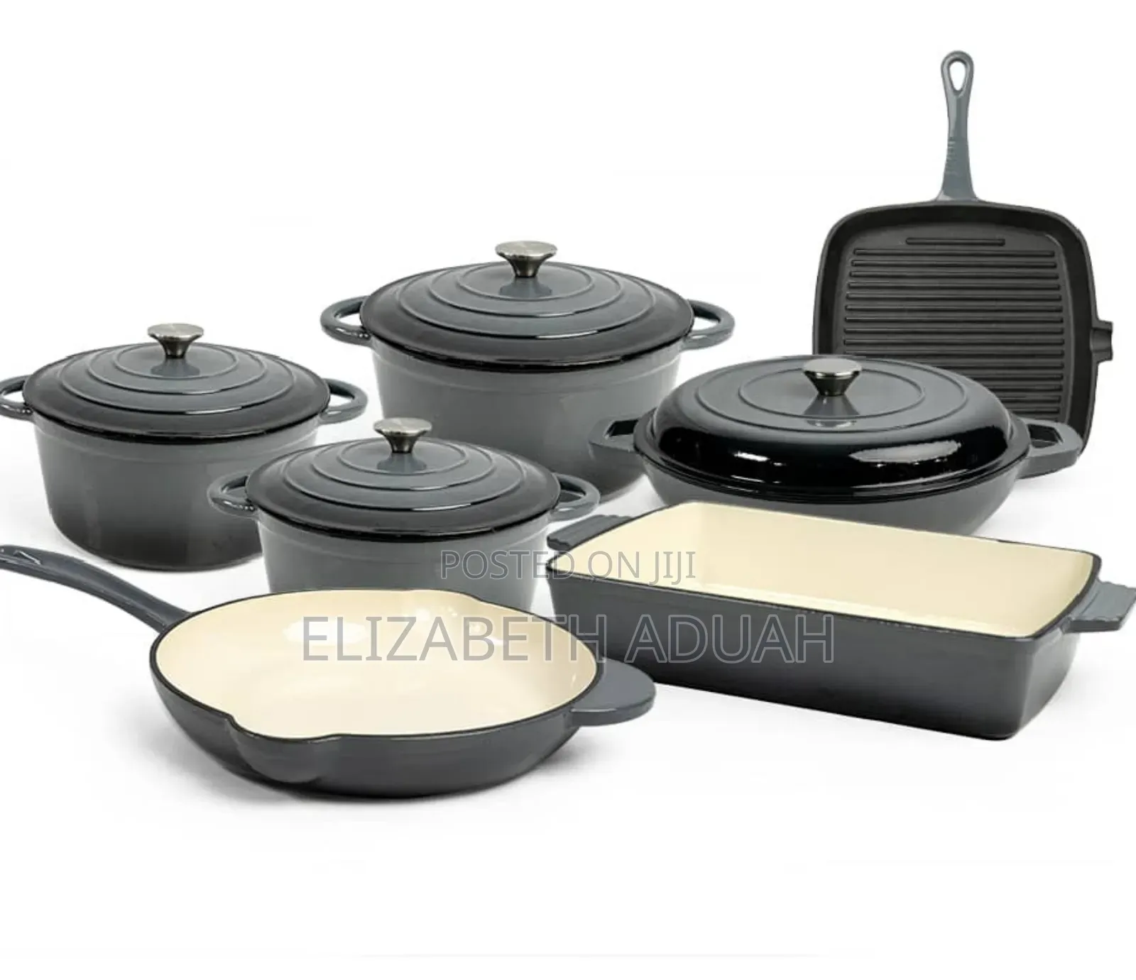 Cast Iron Cooking Set