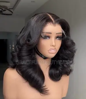 12 Inches Vietnamese SDD Wavy Bouncy Wig Unit