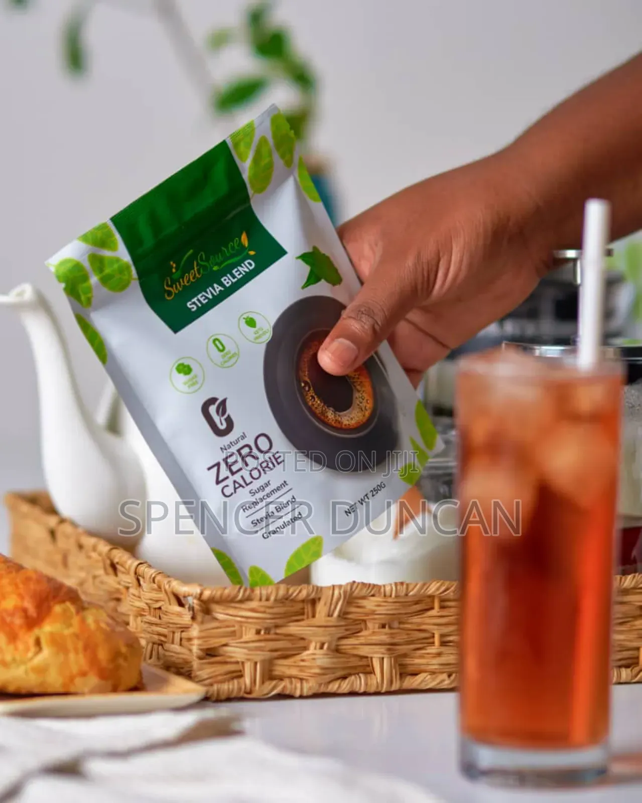 Natural Stevia Sweetener - Sugar Free Alternative 250g