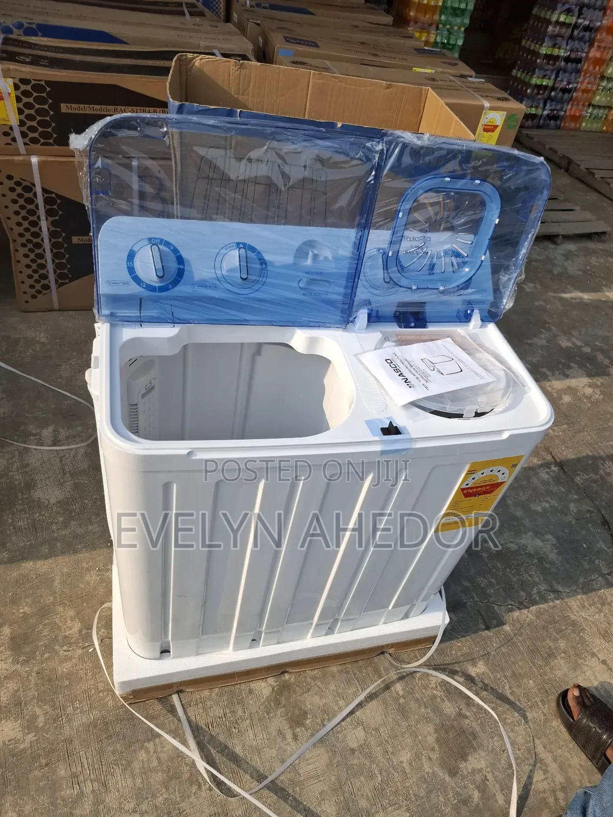 New Nasco Washing Machine 7kg Semi Automatic for Sale
