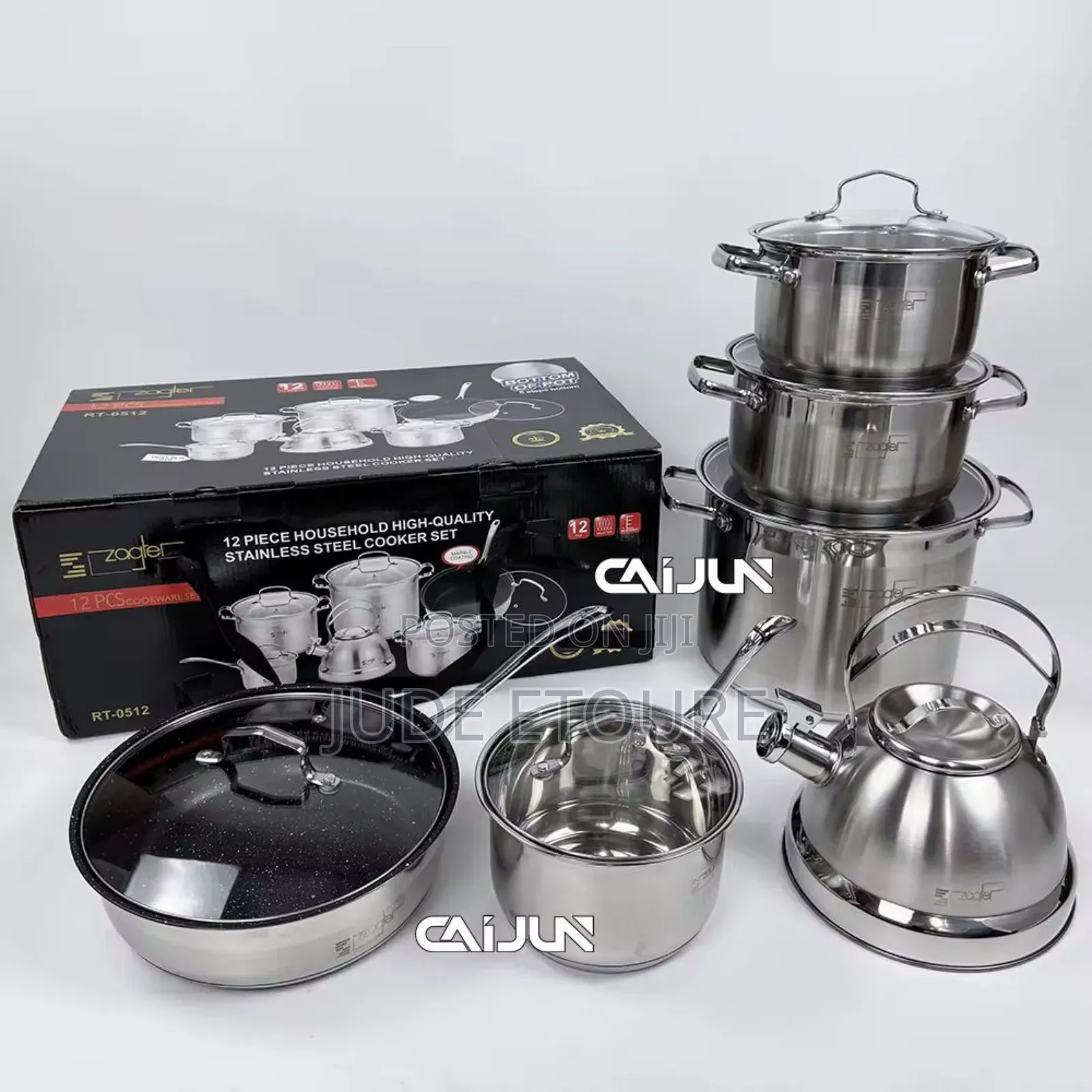 Stainless Steel Cooking Set
