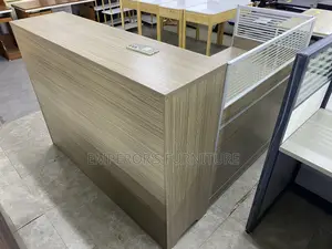 Quality Modern Front Desk/Single Work Station With Storage