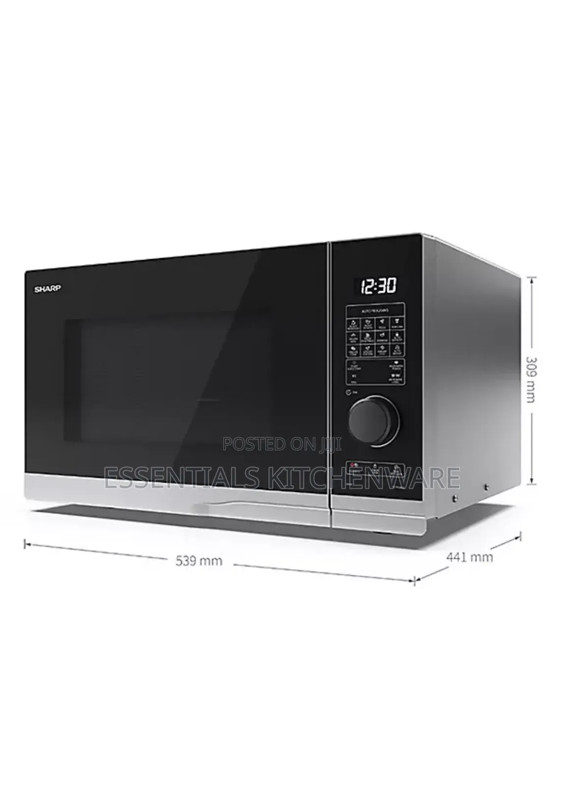 25 Litre 900w Semi-Digital Combi Microwave Oven With 1000w Grill