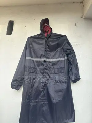 Straight Reflective Hood Hoodie Raincoat Safety Long Sleeve Rain Coat