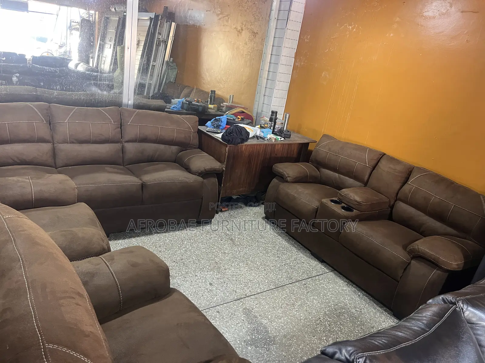 Brand New Sofas From Afrobae Furniture Factory