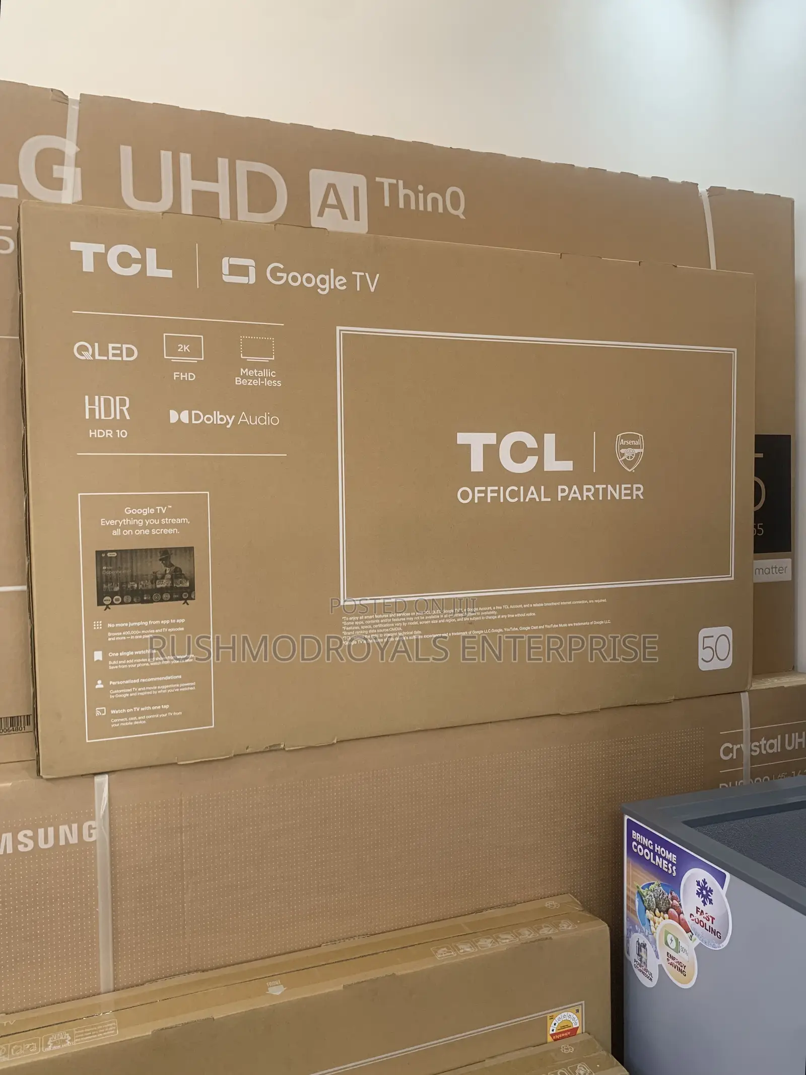 The Cinematic Choice:Tcl 50s5k With Qled and Dolby Audio