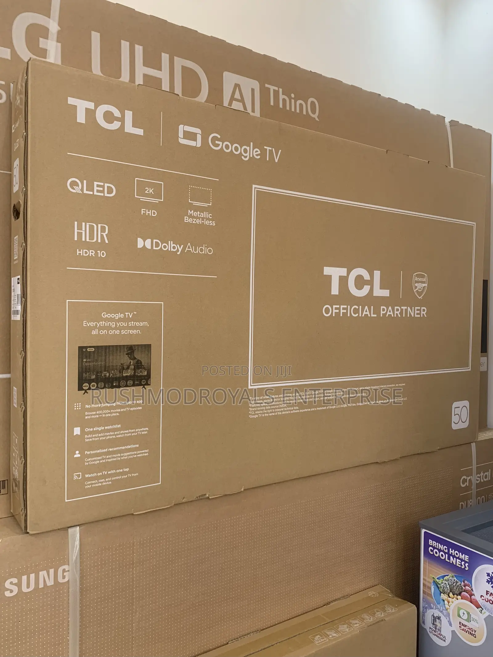 The Cinematic Choice:Tcl 50s5k With Qled and Dolby Audio