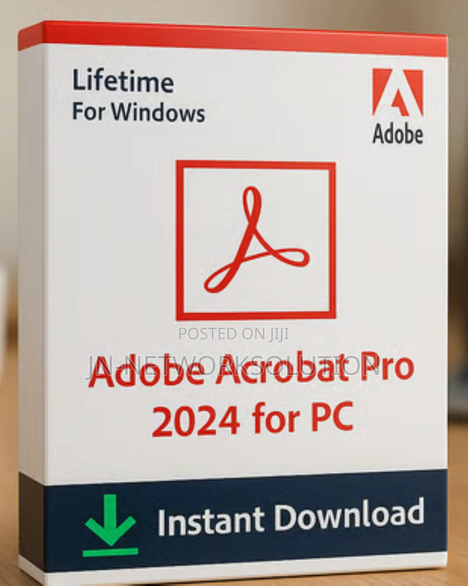 Adobe Acrobat Pro Dc 2024 Digital Key 1pc for Windows (Lifetime)