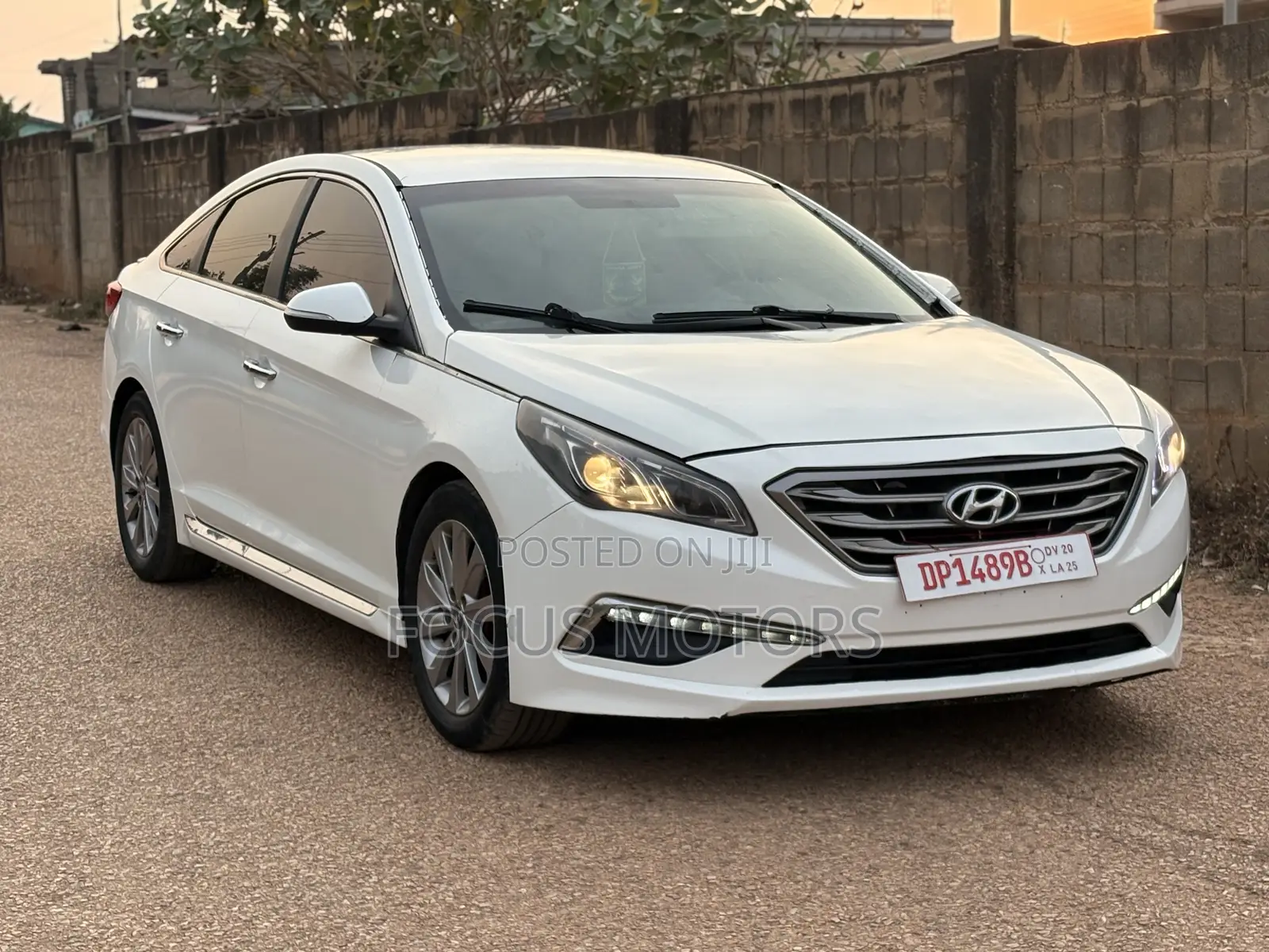 Hyundai Sonata Sport 2.0T Sedan FWD (2.0L 4cyl 6A) 2016 White