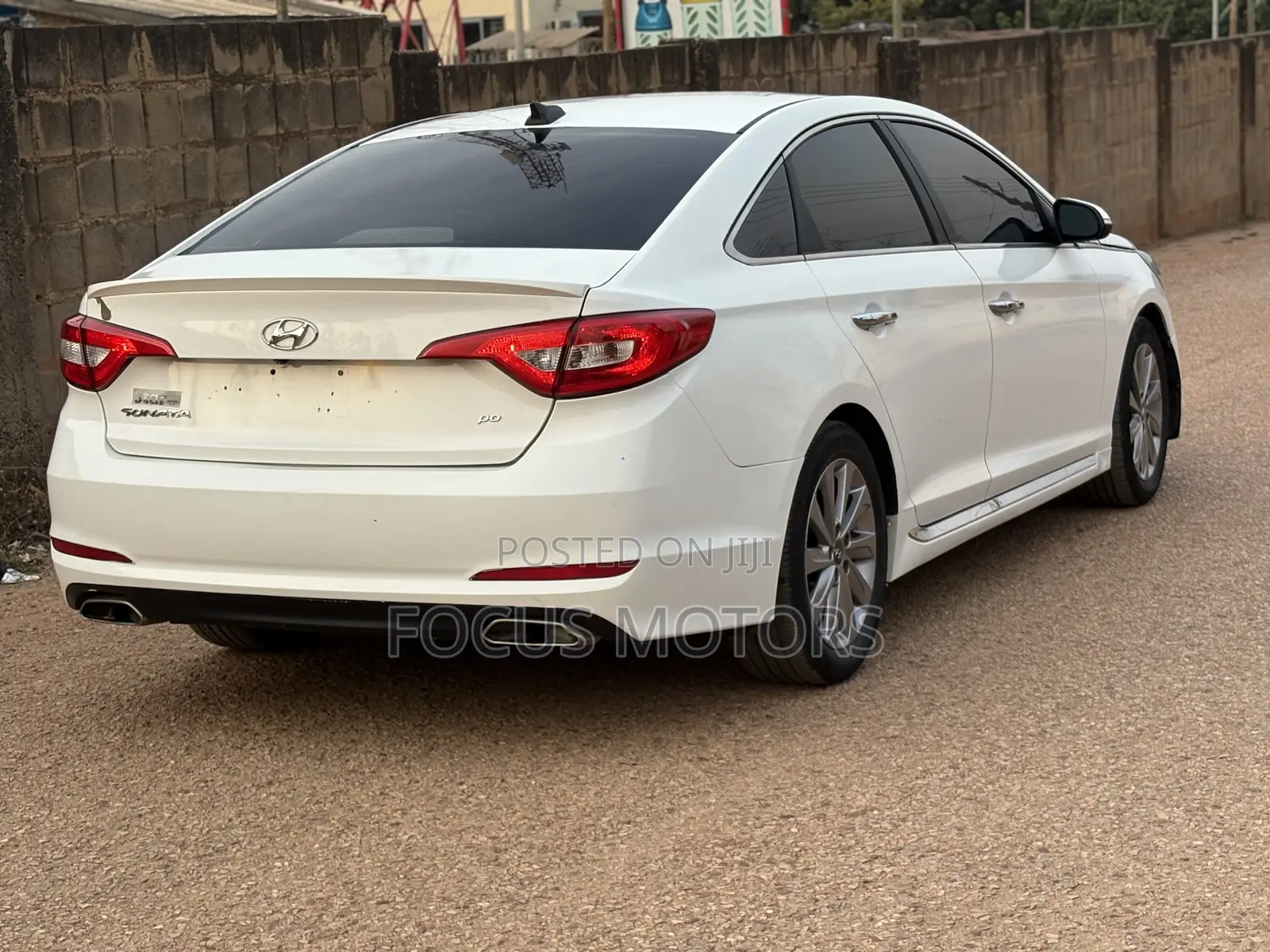 Hyundai Sonata Sport 2.0T Sedan FWD (2.0L 4cyl 6A) 2016 White