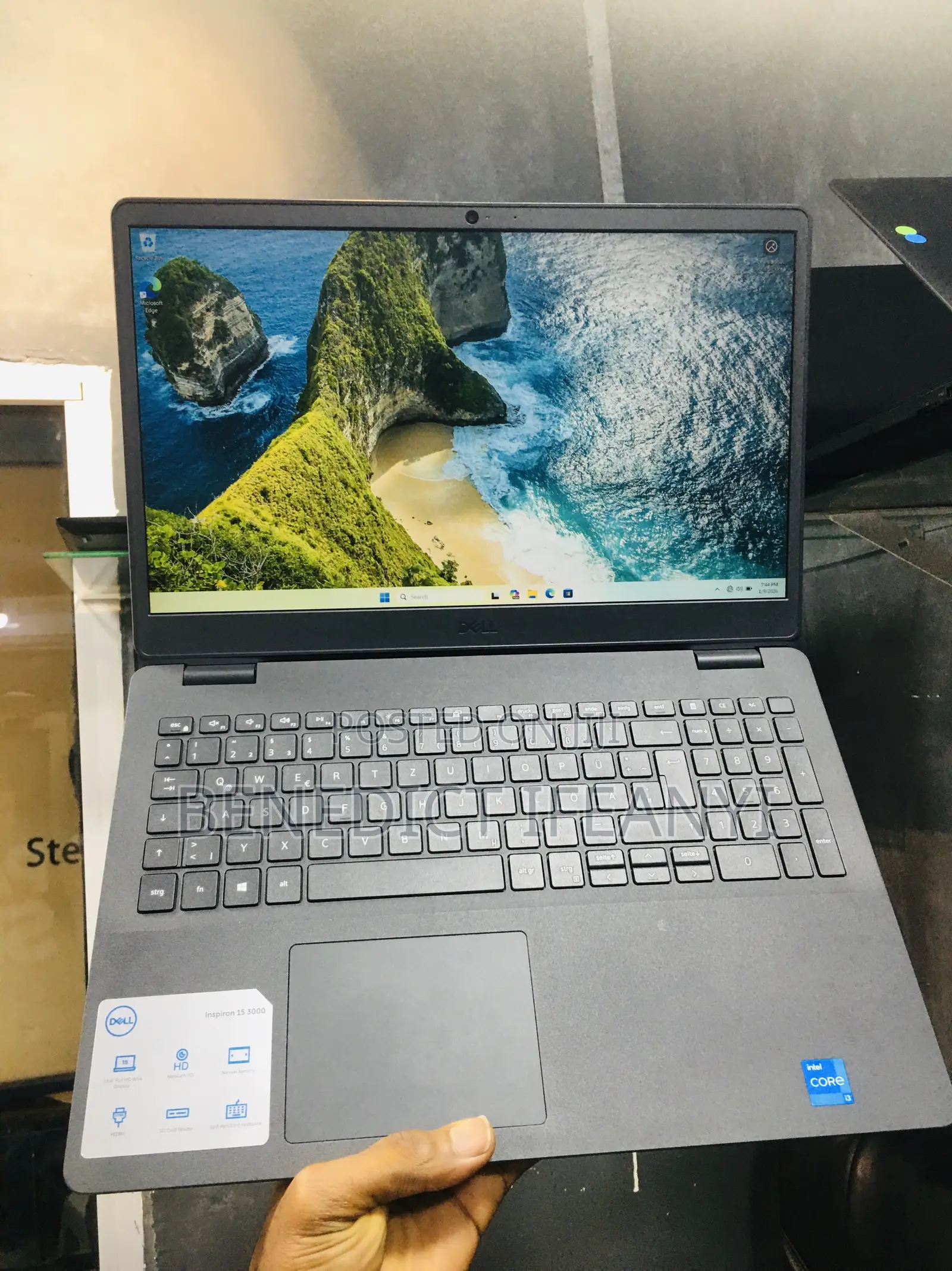 Laptop Dell Inspiron 15 3000 8GB Intel Core I3 SSD 256GB
