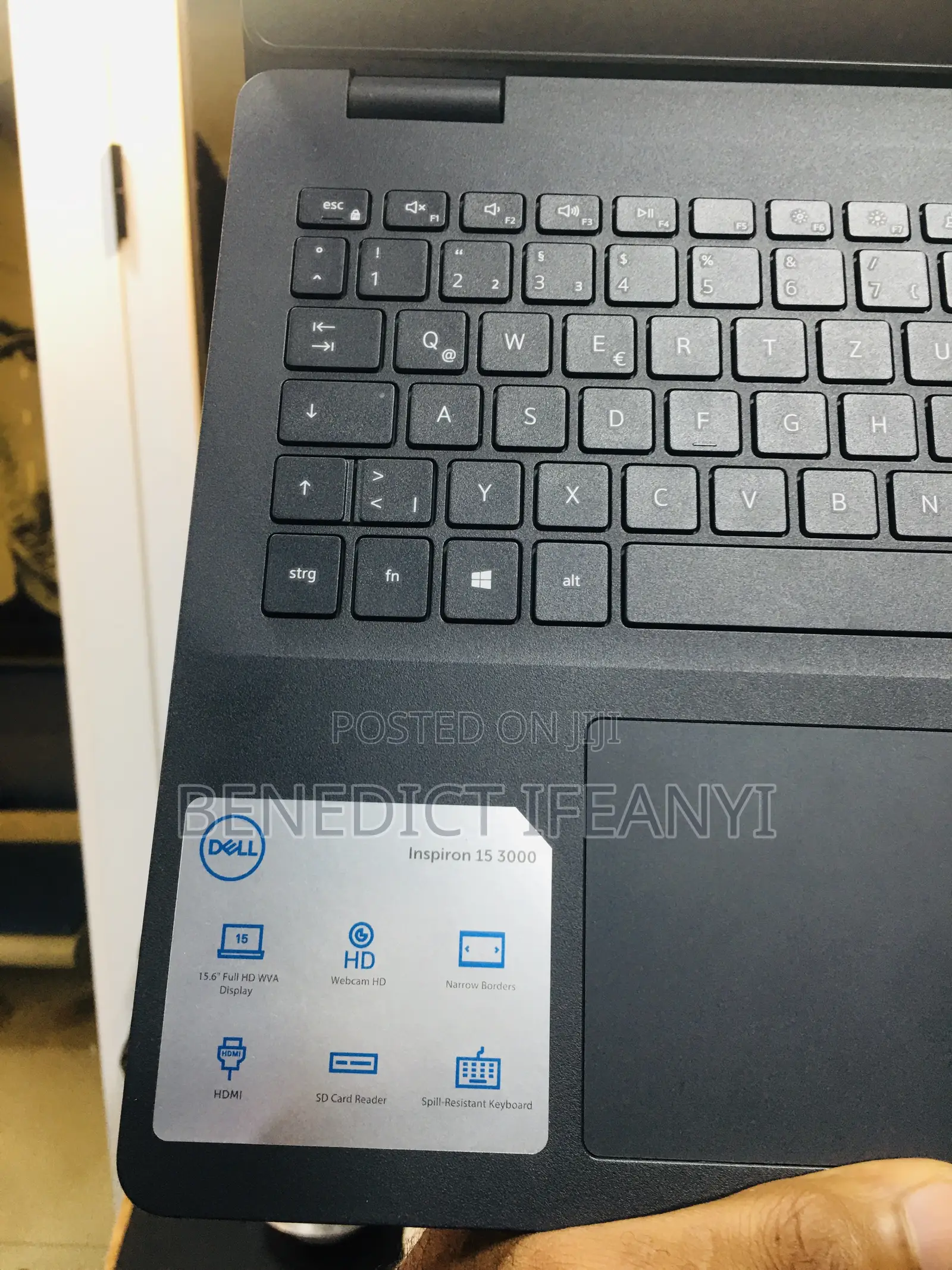 Laptop Dell Inspiron 15 3000 8GB Intel Core I3 SSD 256GB