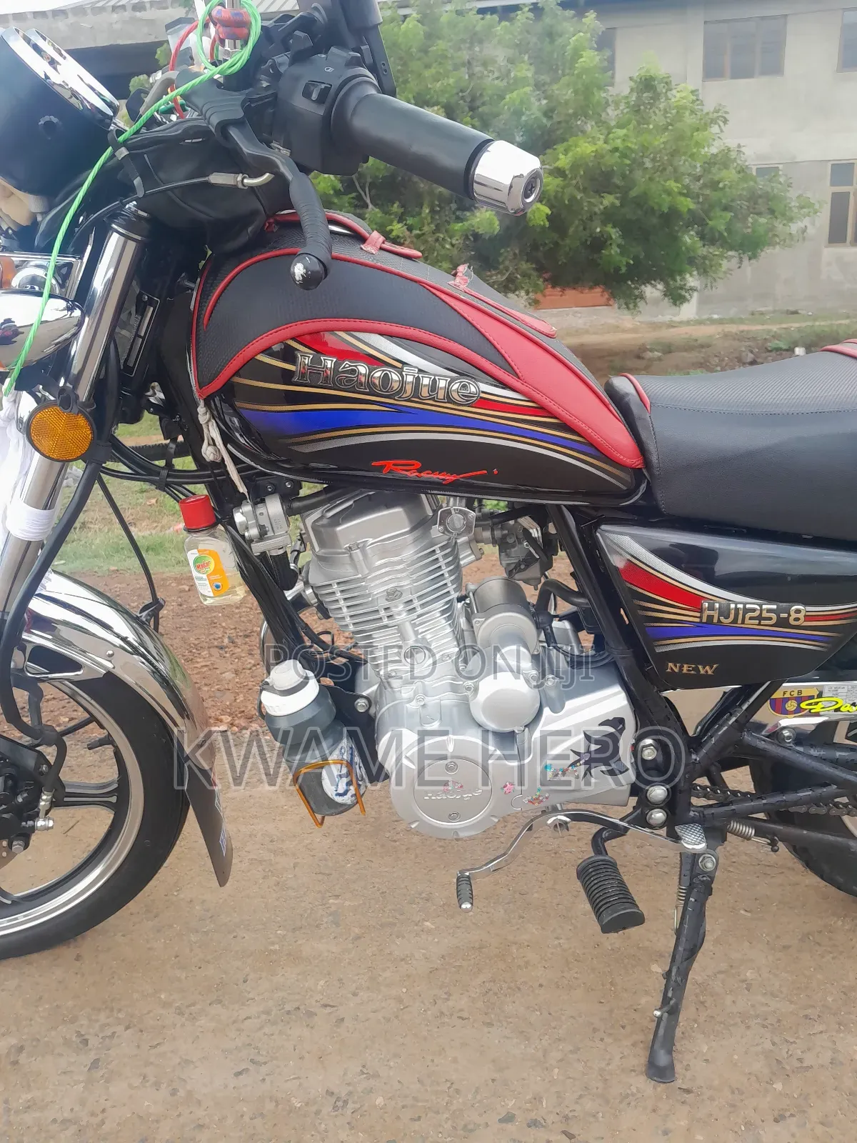 Haojue HJ125-8K 2024 Black