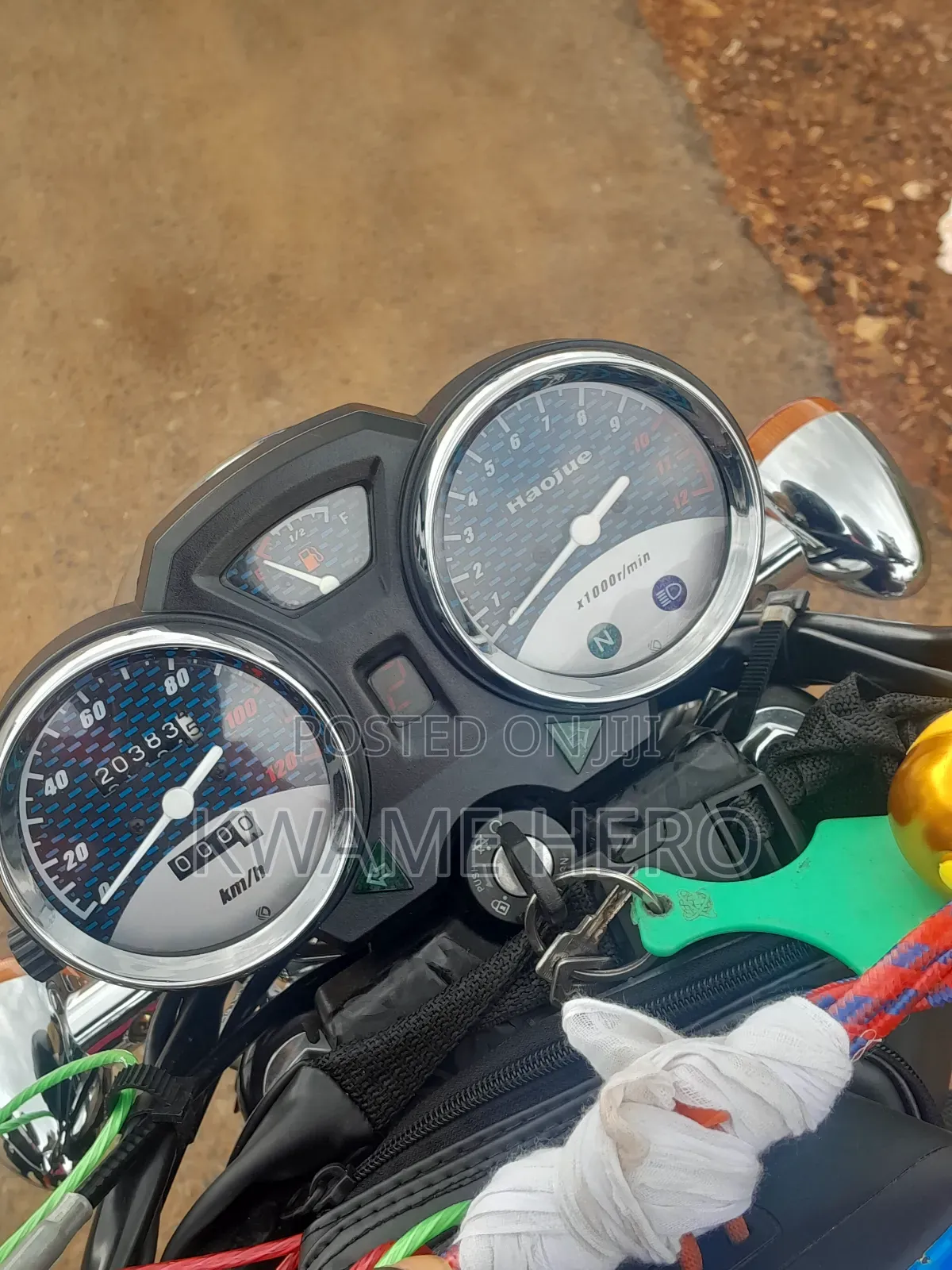 Haojue HJ125-8K 2024 Black