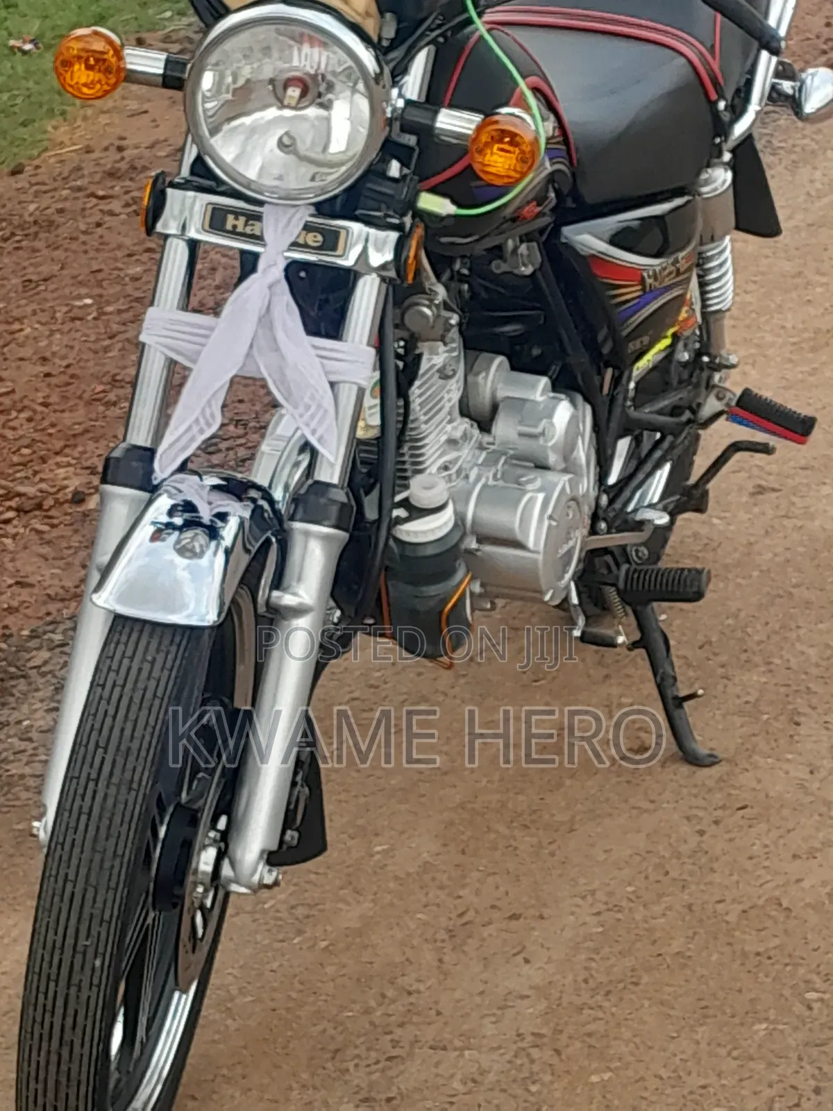 Haojue HJ125-8K 2024 Black
