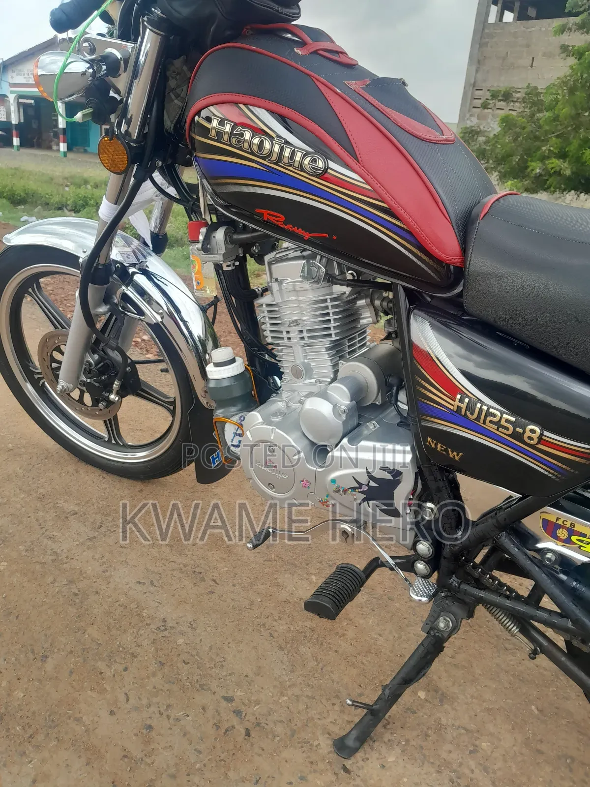 Haojue HJ125-8K 2024 Black