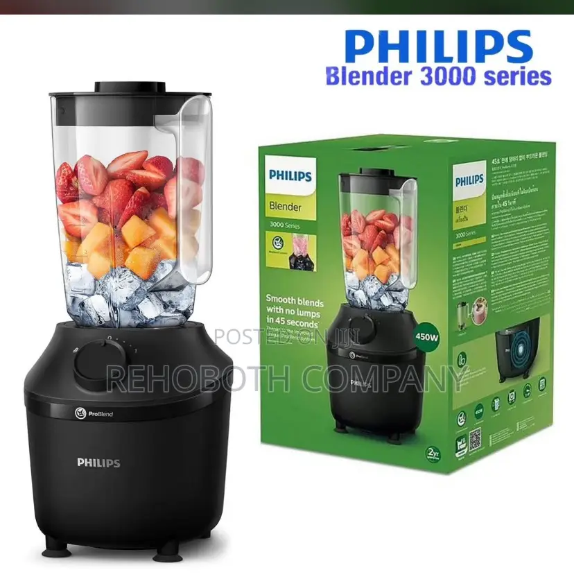Philips Blender 3000 Series, Problend System, 2l Maximum Capacity,