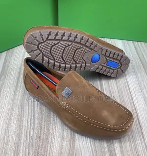Timnerland Brown Suede Loafer Shoes