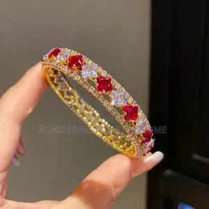 Redwhite Bangle- Bracelet