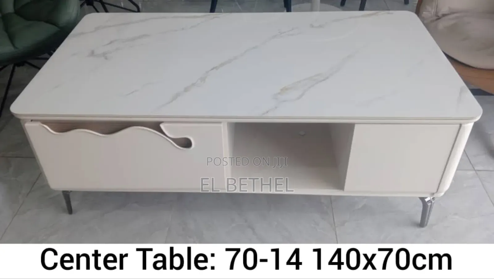 Center Table With Ocean Design