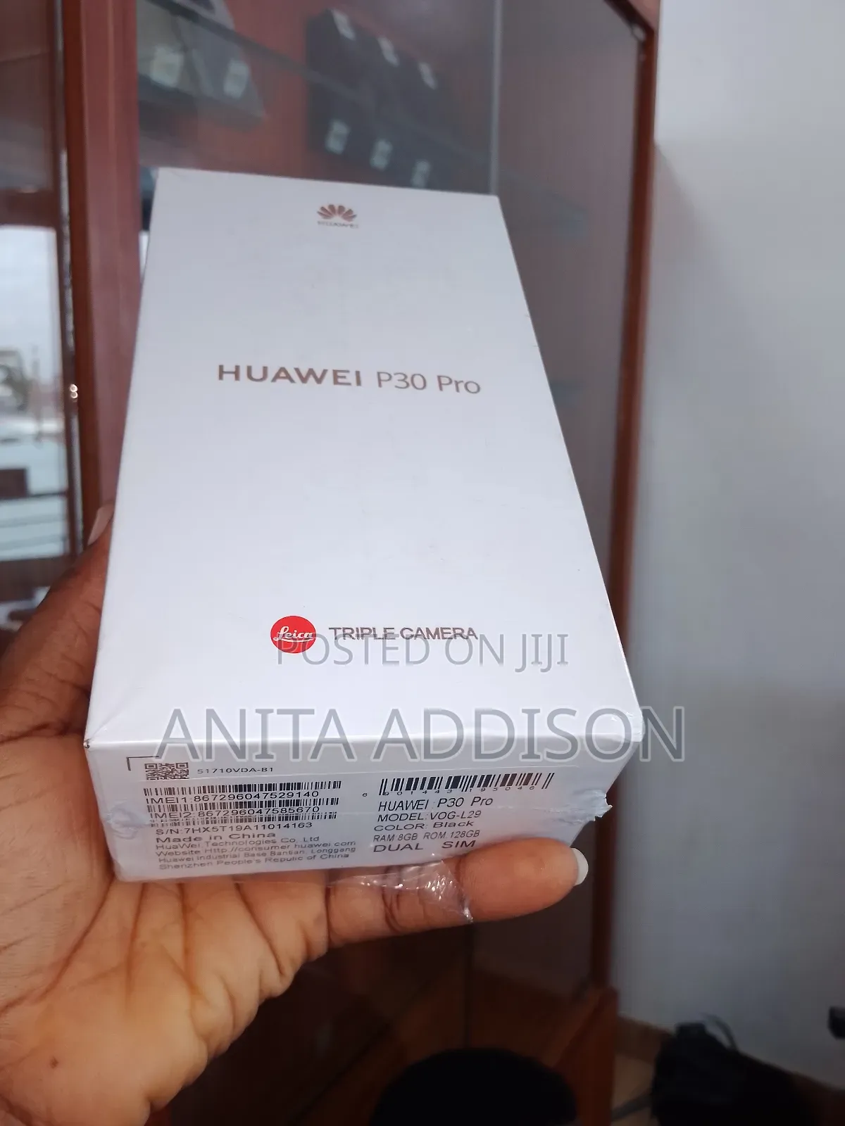 New Huawei P30 Pro 128 GB Black
