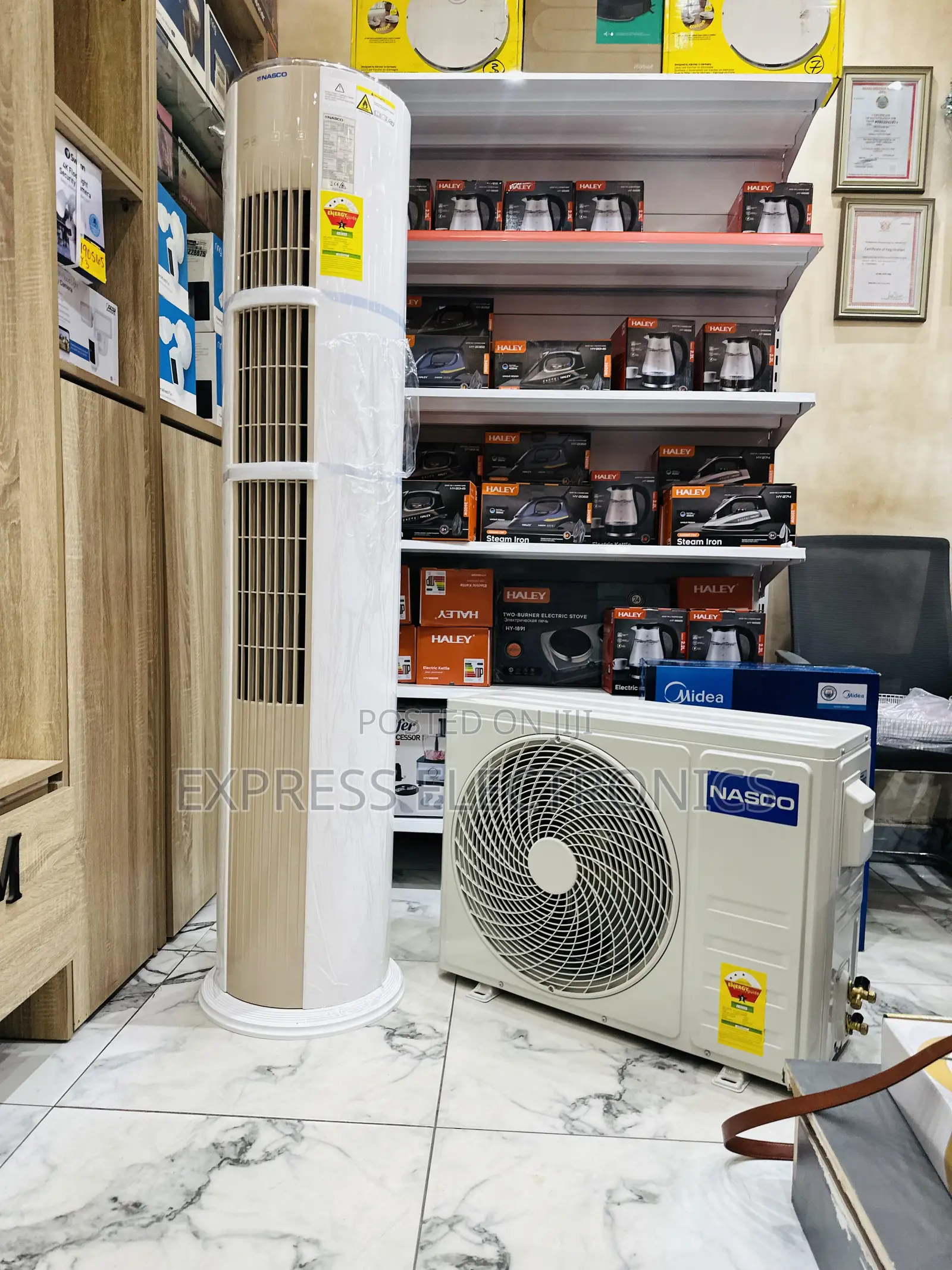 2.5hp Nasco White Nas-Tfsi -24n1 Floor Standing
