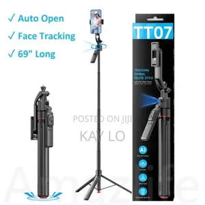 Tt07 Ai Tracking Gimbal Selfie Stick / Tripod