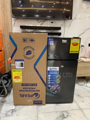 Just Purchase New Top Mount Pearl Pf-108t-10j Refrigerator Grey
