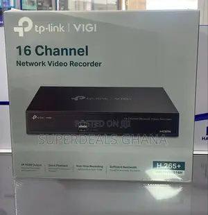 Tp-link Vigi 16 Channel Network Video Recorder Nvr1016h