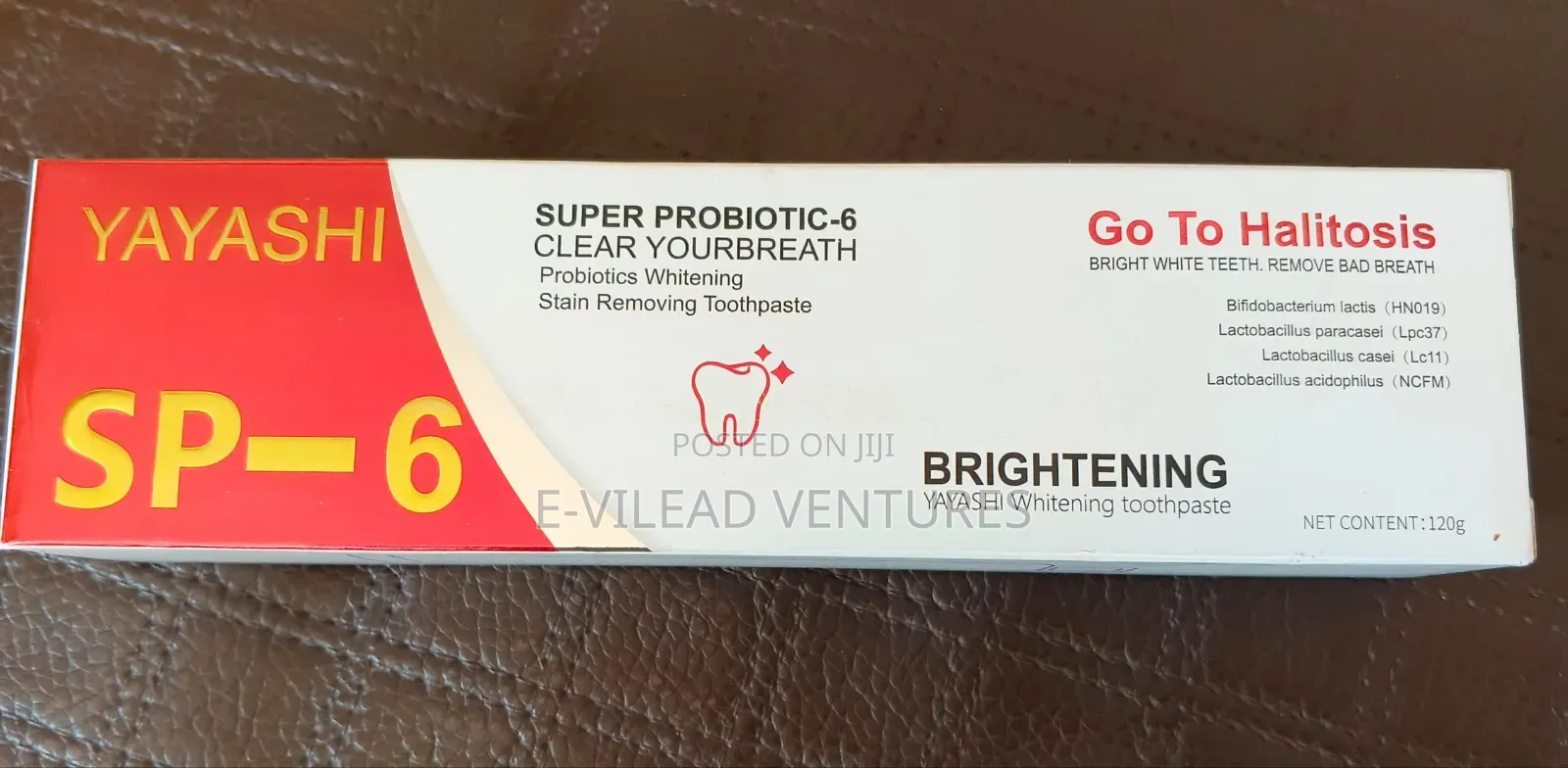 Yayashi Probiotic Toothpaste (Teeth Whitening)