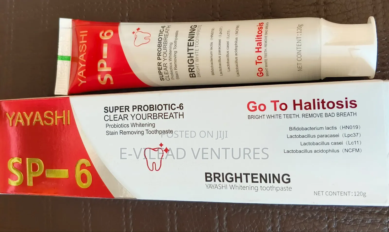 Yayashi Probiotic Toothpaste (Teeth Whitening)