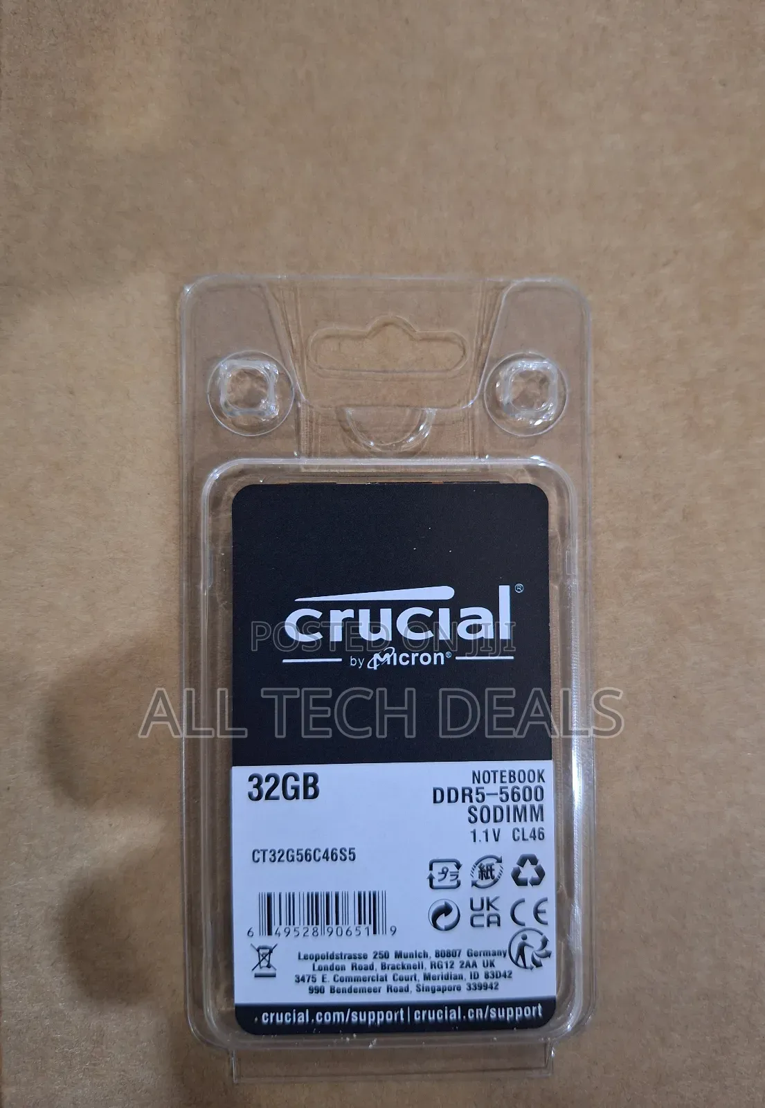 32gb Ddr5 Ram 5600