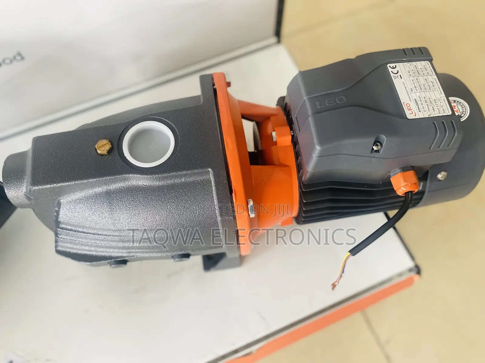 Pump Water Easily With Leo 3hp Cast Water Pump