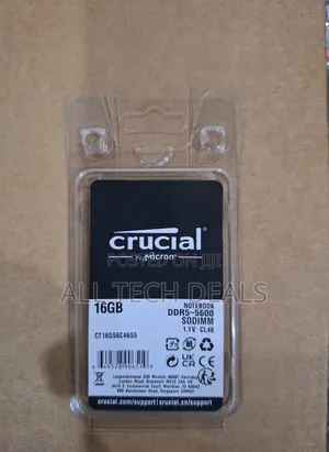 Crucial Ddr5 Ram for Laptop 5600mhz