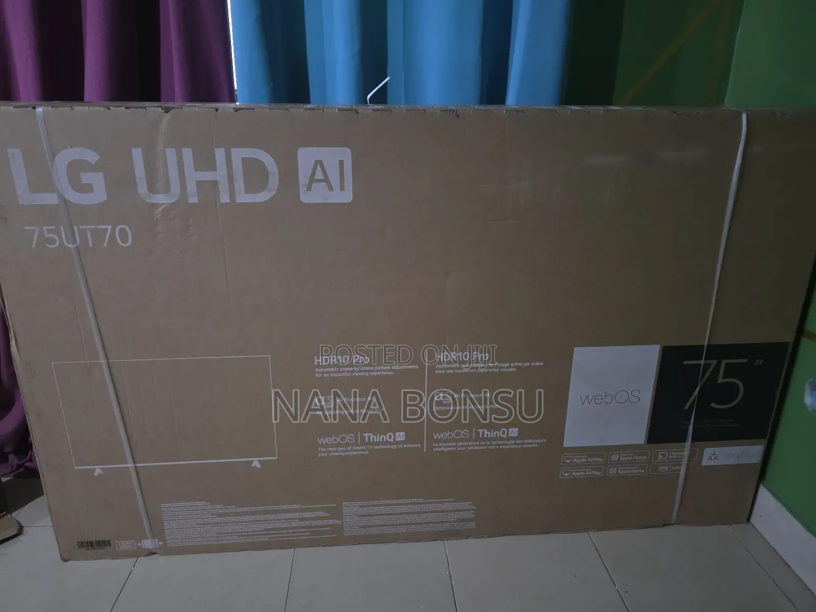 Lg75 Inches Qned Ai Smart Tv