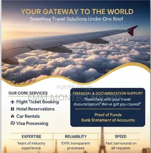 Proof of Funds,Cheap Flights and Hotel Reservation,Visa Consultancy