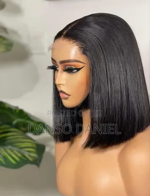 Bob Wig With 4*4 Closure