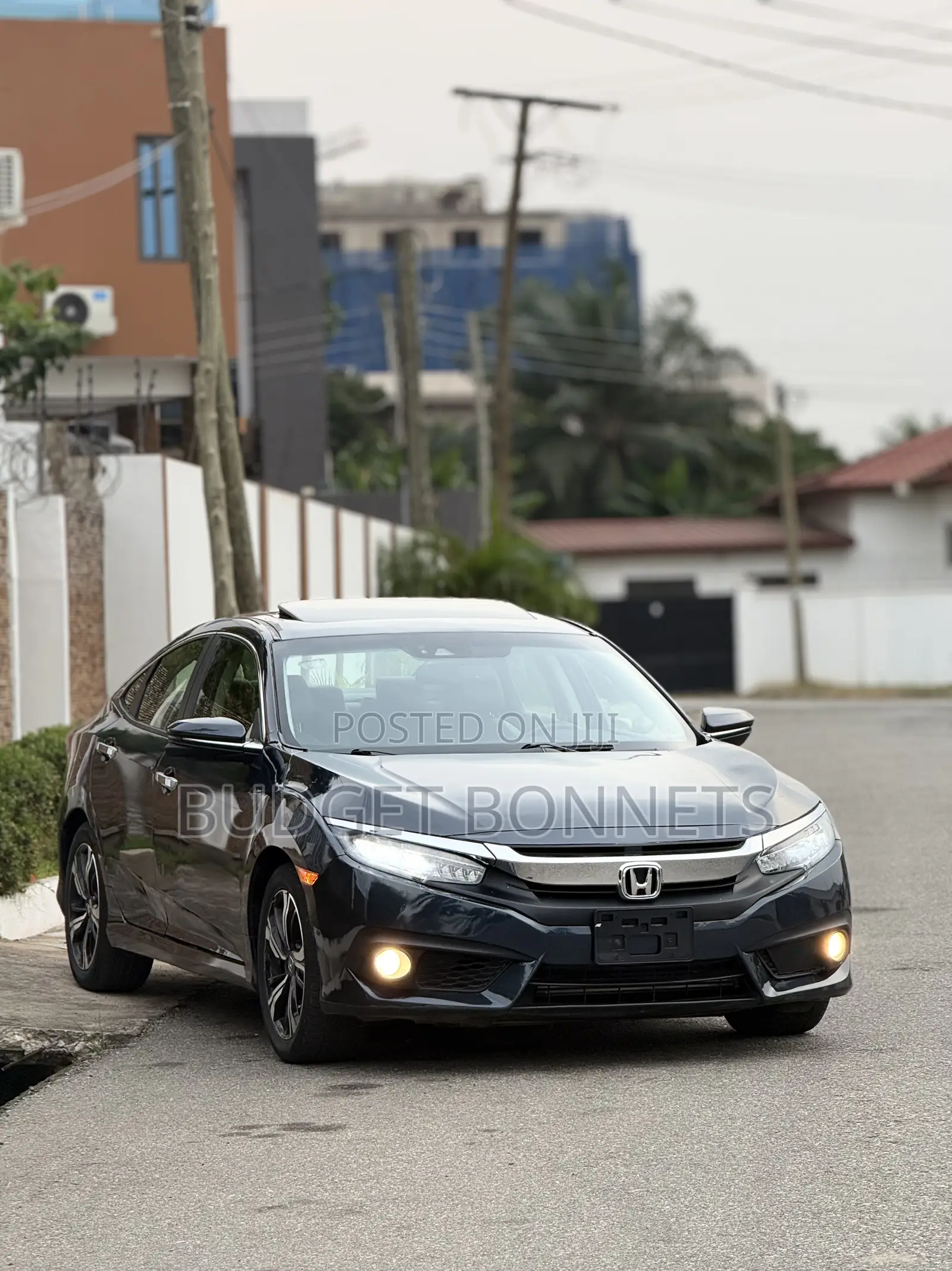 Honda Civic Touring Sedan 2018 Teal