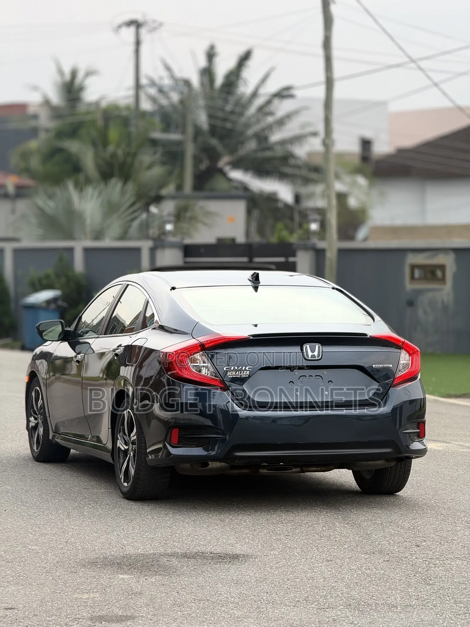 Honda Civic Touring Sedan 2018 Teal