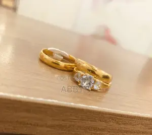 Zirconia Three Set Wedding Ring