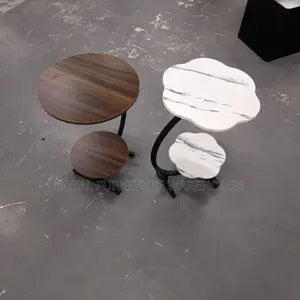 Modern Two-Tier Side Tables