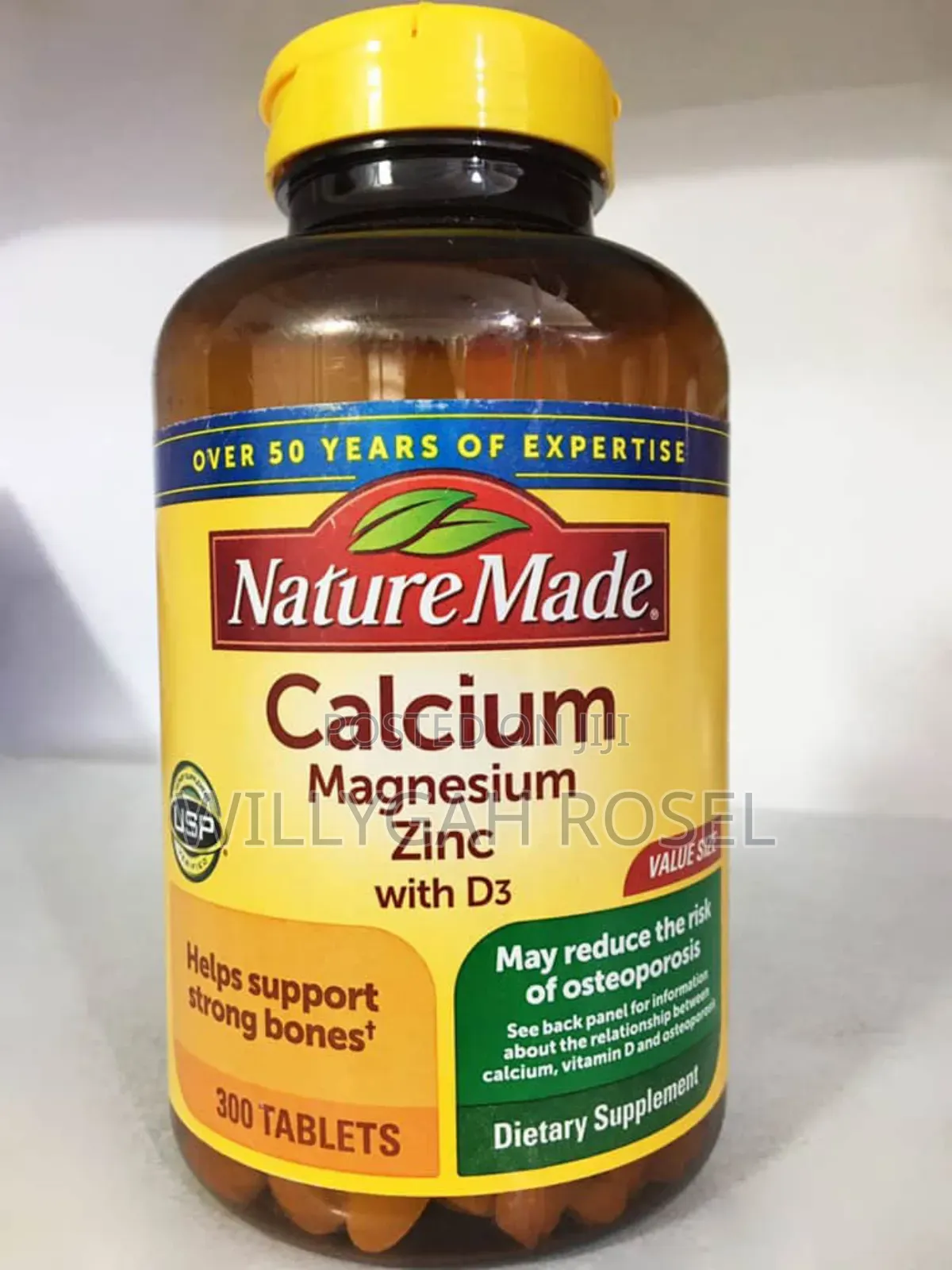 Nature Made Calcium Magnesium Zinc With D3